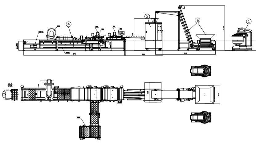 Hamburger production line QLLE-H6