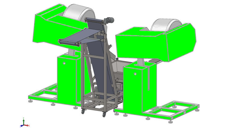 Long loaf bread forming line QLLM-T3